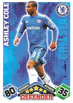 Ashley Cole Chelsea 2009/10 Topps Match Attax #112